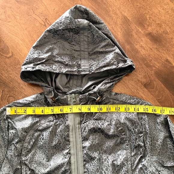 Stella McCartney X Adidas, Grey, Leopard Print, Windbreaker, Jacket, Size S - Picture 15 of 16